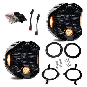 Jeep Gladiator JT Headlight Kit - Baja Designs - DOT LP6 LED - Amber - `20-`25